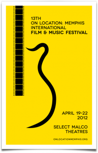 Official Memphis International Film Fest 2012 Poster Art
